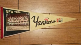 Vintage MLB Pennant - New York Yankees Team Pennant RARE - £21.41 GBP