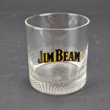 Vintage Jim Beam 3.5&quot; Bubble Base Cocktail Tumbler Glass - Nos - £11.84 GBP
