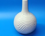 Vintage ROYAL HAEGER Pottery Light GRAY SWIRL 451-Clay Matte Bud Vase 9”... - $29.97