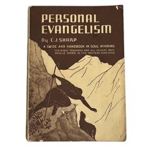 Personal Evangelism C. J. Sharp PB Vtg 1937 Guide and Handbook in Soul W... - $9.50