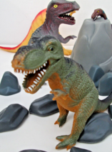 Lot of 6 Dinosaur Toy Major Figures Jurassic Safari Schleich 6-10&quot; Dinosaurs - £3.88 GBP