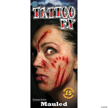 Mauled trauma tattoo dftr111 - $455.51 MXN