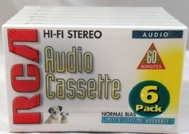 RCA Hi-fi Stereo 60 Minute Audio Cassettes - £13.23 GBP