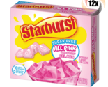 12x Packs Starburst All Pink Flavored Gelatin | .69oz | Fat &amp; Sugar Free - $32.82