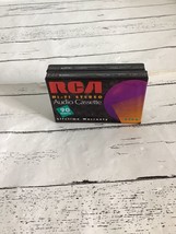 RCA RC90 Hi-Fi Stereo 90 Minute Audio Cassette Blank Tapes Lot of 2 - $9.46