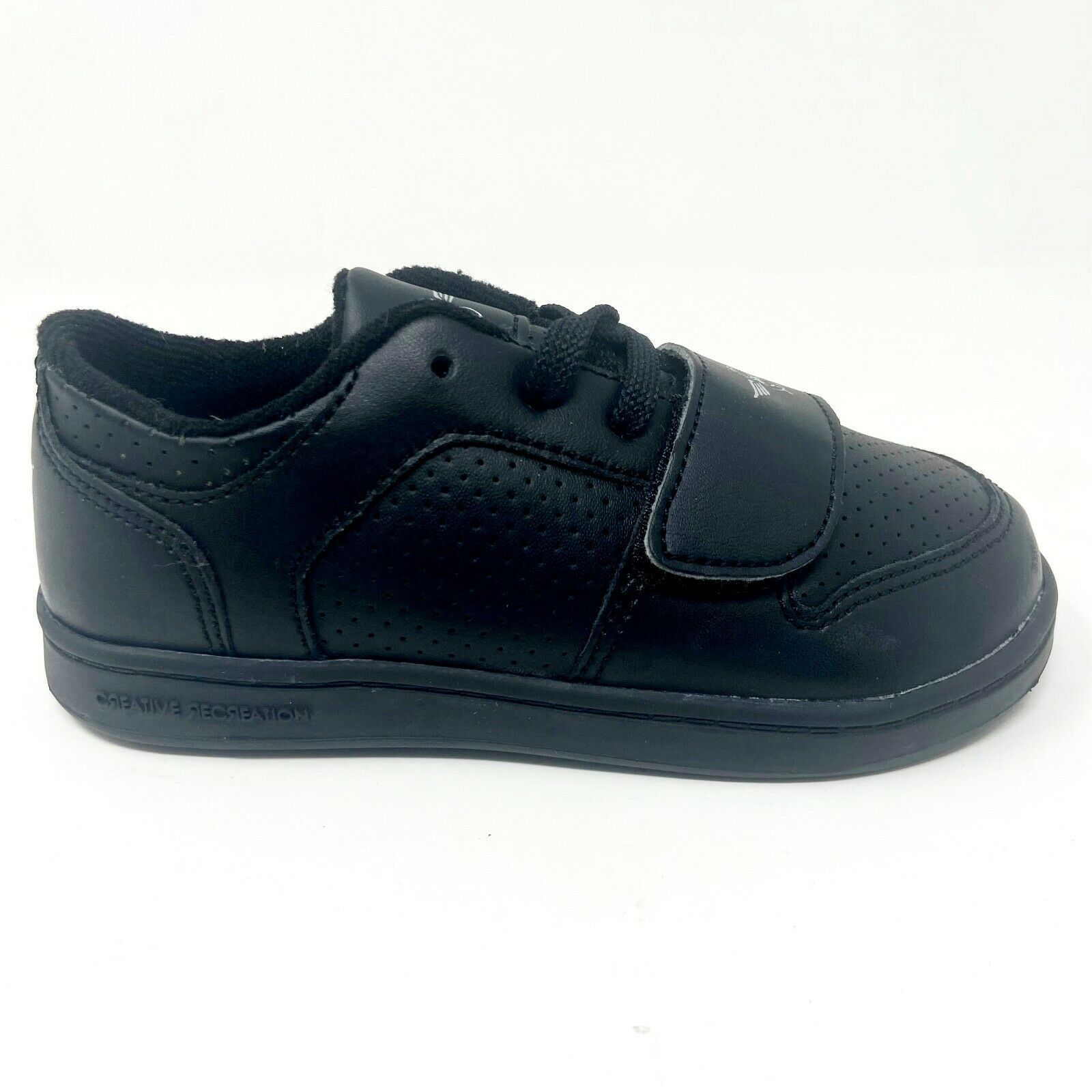 Creative Recreation Cesario Lo Black Black Toddler Casual Sneakers