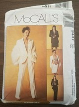 McCall&#39;s 3441 Misses&#39;/Miss Petite Jacket, Top, Pants 8 10 12 Sewing Patt... - $7.87