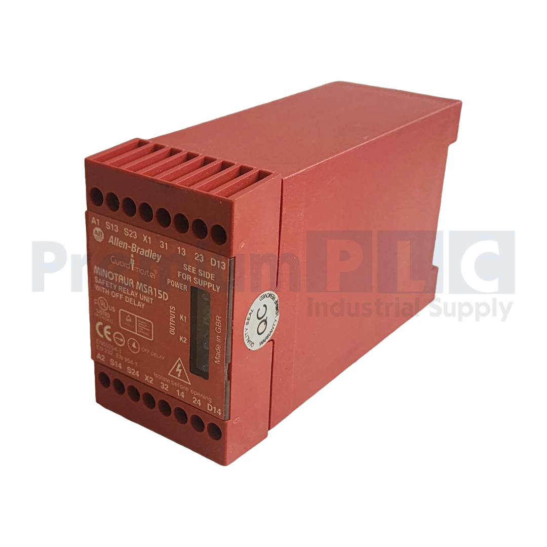 Primary image for ALLEN BRADLEY 440R-M23048 /A Guardmaster MSR15D SAFETY RELAY 440RM23048 NSNP