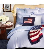 Ralph Lauren BOATHOUSE/ OXFORD - Cal King Fitted Sheet Oxford Blue - $936.07 MXN