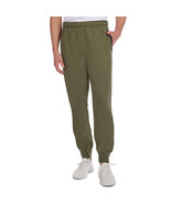 Champion Men's Fleece Woven Mix Jogger Sweatpants - Cargo Olive Heather Size L - $18.49