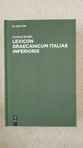 Lexicon Graecanicum Italiae Inferioris: Etymologisches Wörterbuch Der by... - £51.11 GBP