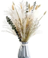 Natural Dried Flower Bouquet 17&quot; Dried Flowers for Decoration Dried Flor... - £31.20 GBP