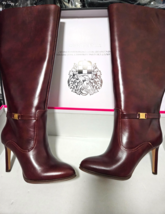 Vince Camuto Womens Skylie 2 Leather Tall Knee-High Boots Shoes 7M - $94.05