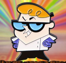 Retro Cartoon Scientist Enamel Pin | 90s TV Collectible Badge | Nostalgi... - $11.87