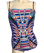 Gotten Women&#39;s Bandeau One-Piece Swimsuit Multicolored Size 10 - €20,46 EUR