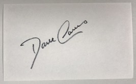 Dave Cowens Signed Autographed 3x5 Index Card #2 - Basketball HOF - £11.71 GBP