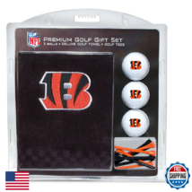 Team Golf NFL Cincinnati Bengals Gift Set: Golf Towel, 3 Balls, Tees - $46.45