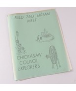 Vtg 1965 Field and Stream Meet Chickasaw Council Explorers Bulletin Boy ... - $15.81 CAD