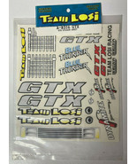 TEAM LOSI A-8316 GTX Sticker Sheet Decals LOSA8316 Vintage Rare - £30.03 GBP