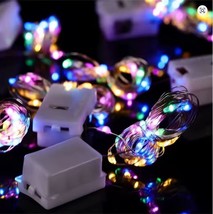 Dollhouse Christmas Fairy Light Set Uses 3 AG13 Batteries Inc 3 FEET EACH!! - $71.98 MXN+