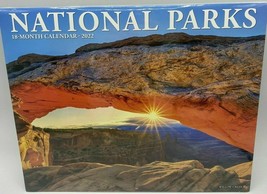 2022 Wall Calendar America&#39;s NATIONAL PARKS 13 x 10.5&quot; 18 Month Sealed - £6.75 GBP