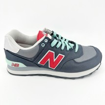 New Balance 574 Encap Classics Harbor Grey Red Mint Womens Sneakers WL574WHC - £56.32 GBP