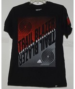 Adidas NBA Licensed Portland Trail Blazers Black Red Youth Large 14 16 T... - £12.76 GBP