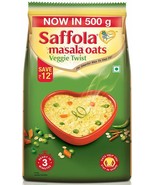 Saffola Masala Oats Veggie Twist, 500 gm (Free shipping world) - £21.15 GBP