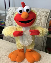 Sesame Street CHICKEN DANCE ELMO by Fisher Price - Sings &amp; Flaps His Wings - £19.05 GBP