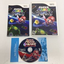 Super Mario Galaxy (Nintendo Wii) TESTED and WORKING Instruction Manual Included - £11.81 GBP