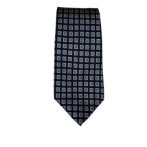 Lauren Ralph Lauren Vintage Men’s 100% Silk Tie Navy Blue Geometric Clas... - $35.00