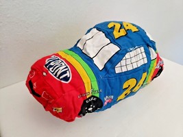 NASCAR Jeff Gordon 24 Transform Teddy Bear Car Plush Stuffed Animal Reversible  - £11.84 GBP