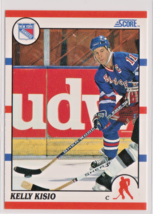 Kelly Kisio New York Rangers Center 1990-91 Score Card # 37 Near Mint - £1.41 GBP