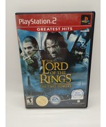 Lord Of The Rings: Two Towers Greatest Hits PS2 Complete - Tested - £7.01 GBP