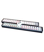 C&amp;H Solutions Western Mah Jong Tile Set with 2 Pcs Mah Jong Trays and Li... - $903.72 MXN