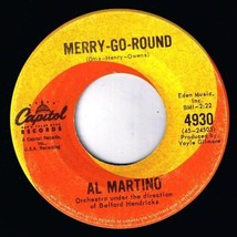 Al Martino Merry Go Round 45 rpm I Love You Because - £3.89 GBP