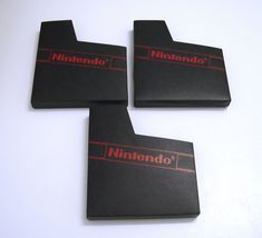 Nintendo NES Game Cartridge Dust Sleeve Lot of 3 - £9.73 GBP