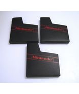 Nintendo NES Game Cartridge Dust Sleeve Lot of 3 - £9.67 GBP