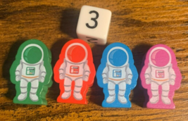 Codermarz Board Game Replacement Parts: Player Pieces and Dice - €3,41 EUR