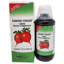 Rabano Yodado Liquid Dietary Supplement, (Radish Extract) 8 fl.oz - £6.05 GBP