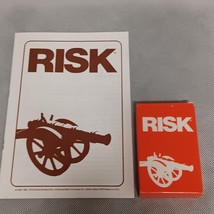 Risk 1975 Game Cards - Complete Set 44 and Rule Book - $10.95