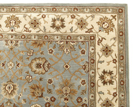 Brand New Malika Blue Wool Persian Style Area Rug - 10&#39; x 14&#39; - $1,499.00