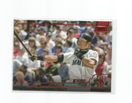 Ichiro (Seattle Mariners) 2022 Topps Stadium Club Red Foil Parallel Card #184 - £3.92 GBP