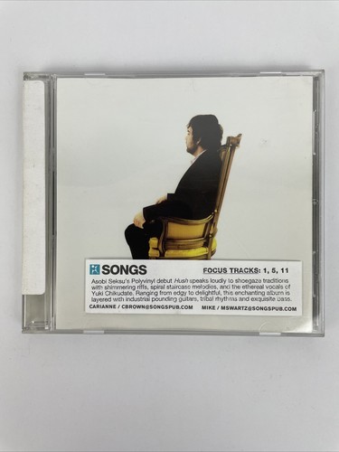 Asobi Seksu - Hush, ( Digital Audio CD 2009 ) Polyvinyl Records - Mint D... - $12.86