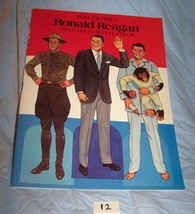 Vintage 1984 Unused Ronald Reagan Tom Tierney Paper Doll Booklet-Lot 12 - £10.02 GBP