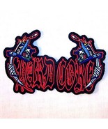 HARD CORE TATTOO EMBROIDERED PATCH iron on biker P352 TATOOS patches sew... - $4.74
