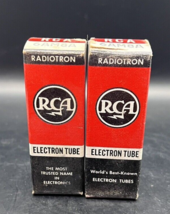 Vintage NOS RCA Radiotron 6AM8A Vacuum Electron Tube Lot of 2 Tested NEW - $8.75