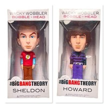 Funko Big Bang Theory Bobblehead Lot 2 Sheldon & Howard New - $40.95