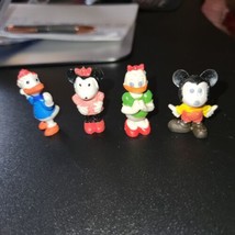 Vintage 1966 Disney Mickey Mouse &amp; Friends mini 1 1/2&quot; figures, Daisy,  RARE - £11.68 GBP