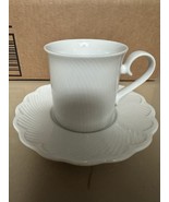 Dansk Frask Collection 12pc Cups 12pc Saucers Bright White 24ppl Beautiful - €157,78 EUR